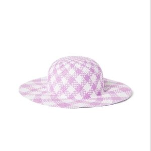 Janie and Jack Pink and White Kids Hat